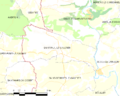 Map commune FR insee code 72309