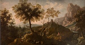 Archivo:Paisaje con pastores-museo del prado