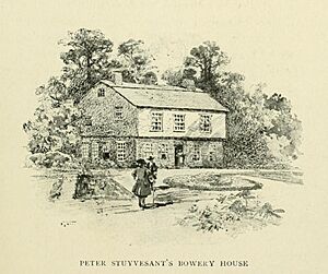 Archivo:Peter Stuyvesant's Bowery House