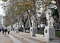 Plaza de Oriente (Madrid) lado norte