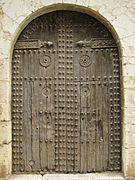 Porta gòtica de l'església de Traiguera