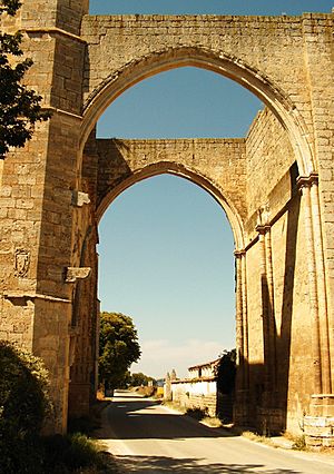 Archivo:Ruinas del convento de San Anton en Castrojeriz
