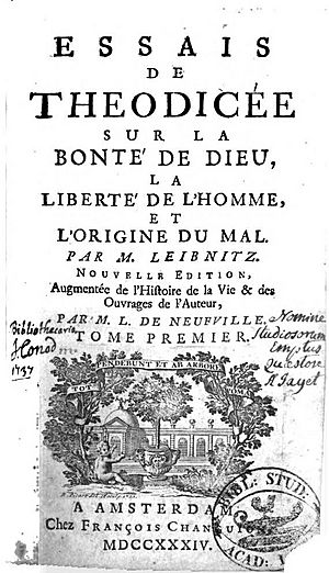 Archivo:Théodicée title page