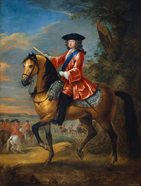 Archivo:Vanderbank - George I on Horseback, Windsor Castle