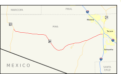 Arizona State Route 86 map.svg