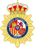 Archivo:Badge of the National Police Corps of Spain