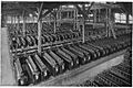 Cell room of a chlorine-caustic soda plant