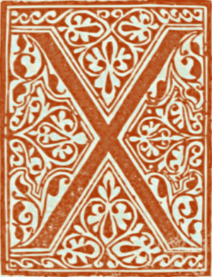 Archivo:Chi letter, Mega Etymologikon, 1499