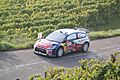 Citroën C4 WRC de Sébastien Loeb au rallye d'Alsace