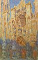Claude Monet - Rouen Cathedral, Facade (Sunset)