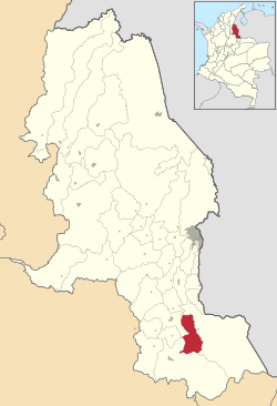 Labateca ubicada en Norte de Santander