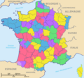 Départements et provinces de France
