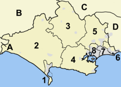Archivo:Dorset districts