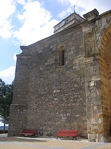 Fachada sur iglesia santo domingo alcazar