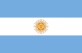 Flag of Argentina (1818–1819, 1820–1829, 1861–2010)