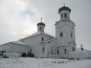 Archivo:Holy Ascension of Our Lord Russian Orthodox Church, Unalaska, Alaska