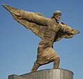 Ibn Firnas' statue