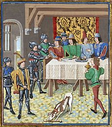 Archivo:John the Good king of Fra ordering the arrest of Charles the Bad king of Navarre