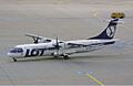LOT (EuroLOT) ATR ATR-72-202 Spijkers