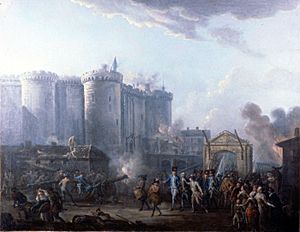Archivo:Lallemand - Arrestation du gouverneur de la Bastille - 1790