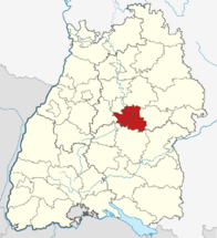 Locator map ES in Baden-Württemberg.svg