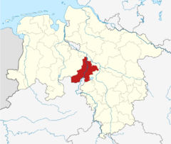 Locator map NI in Lower Saxony.svg