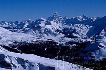 Mt. Assiniboine area from Sunshine Village