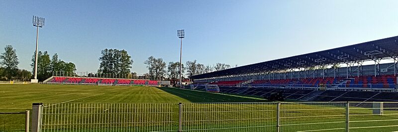 Raków stadion przebudowa