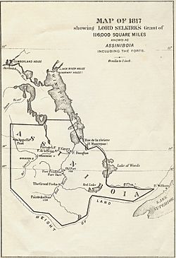 Archivo:Selkirks land grant (Assiniboia)