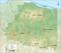 Tizimin topographic map