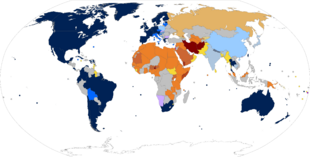 Archivo:World laws pertaining to homosexual relationships and expression