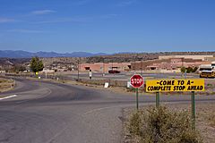 2013, Entering San Felipe Pueblo from I-25. - panoramio.jpg