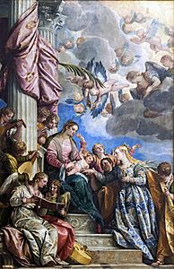 Accademia - The Mystic Marriage of St. Catherine by Veronese