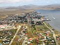 Aerial photo Port Stanley edit