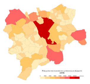 Albacete poblacion 2018