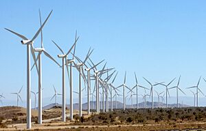 Archivo:Alta Wind Energy Center from Oak Creek Road
