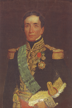 Andrés de Santa Cruz. Ugalde, Manuel. c. 1835, Andrés de Santa Cruz collection, La Paz.png
