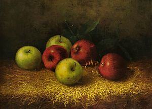 Archivo:Apples on the ground by Charles Porter