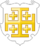Arms of the Kingdom of Jerusalem (Ströhl).svg