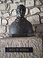 Busto de don Vasco de Quiroga en el Colegio de San Nicolás de Hidalgo