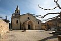 Cabrieres d avignon 84220 church by jm Rosier