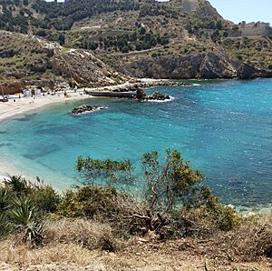 Archivo:Cala Cortina, Cartagena