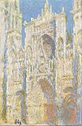 Claude Monet - Rouen Cathedral, West Façade, Sunlight - Google Art Project
