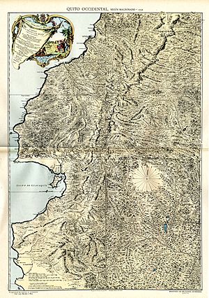 Archivo:Costa Occidental de la Real Audiencia de Quito (1750), según Pedro Vicente Maldonado -AHG