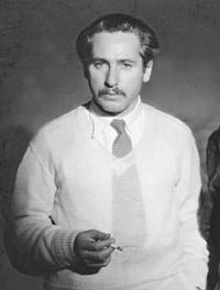 Dishonored (film) 1931 On set, BW photo, L to R Josef von Sternberg, Marlene Dietrich (cropped-1).jpg