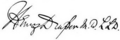 Draper Henry signature