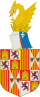 Escudo de Fernando II como rey de Aragón