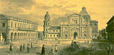 Manila Cathedral (1792) by Brambila