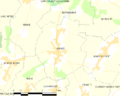 Map commune FR insee code 80029