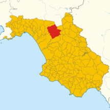 Map of Campagna (Province of Salerno, region Campania, Italy 2024).svg